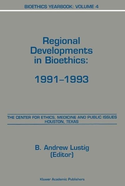 Produktbild: Bioethics Yearbook