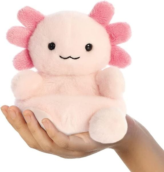 Produktbild: Aurora 33675 - Palm Pals Axolotl Ax, Pl&uuml;schtier, 13 cm