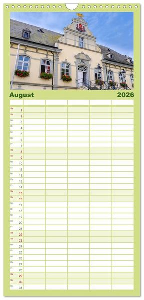 Produktbild: Familienplaner 2026 - Ein Blick auf Lippstadt mit 5 Spalten (Wandkalender, 21 x 45 cm) CALVENDO