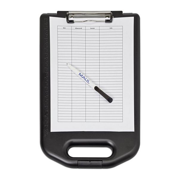 Produktbild: Maul Klemmbrettmappe 2349590 Schwarz (B x H x T) 258 x 415 x 53mm