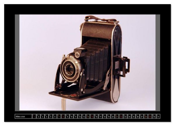 Produktbild: AGFA KAMERA OLDIES Klassische Kameras von 1926 - 1974 (hochwertiger Premium Wandkalender 2026 DIN A2 quer), Kunstdruck in Hochglanz
