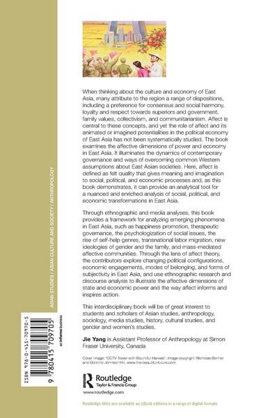 Produktbild: The Political Economy of Affect and Emotion in East Asia