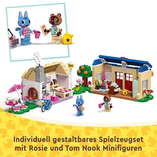 Produktbild: LEGO Animal Crossing 77050 Nooks Laden und Sophies Haus Spielzeug mit Figuren