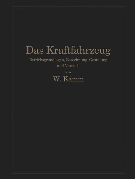 Produktbild: Das Kraftfahrzeug