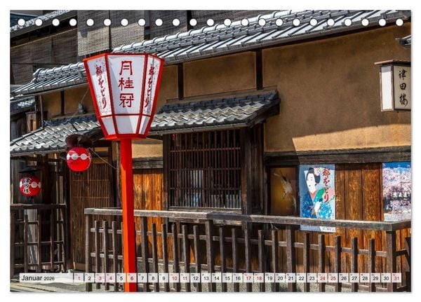 Produktbild: Kyoto - &Auml;sthetik der Stille (Tischkalender 2026 DIN A5 quer), CALVENDO Monatskalender
