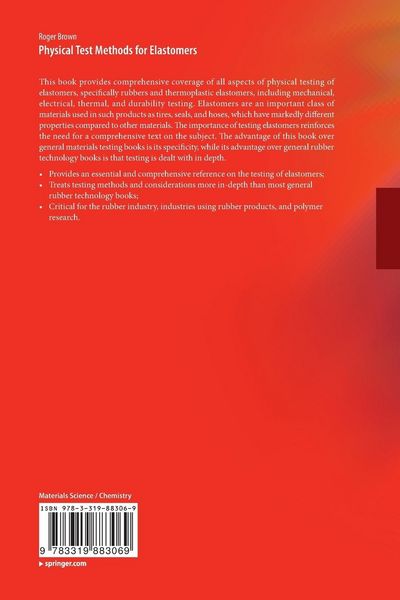 Produktbild: Physical Test Methods for Elastomers