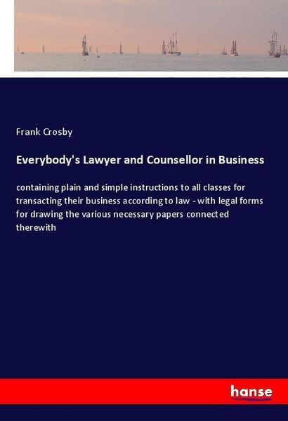 Produktbild: Everybody's Lawyer and Counsellor in Business