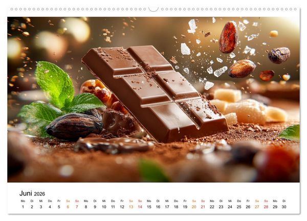 Produktbild: Sch&auml;tze der Confiserie Kunst (Wandkalender 2026 DIN A2 quer), CALVENDO Monatskalender