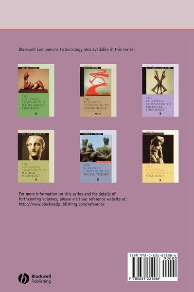 Produktbild: Companion to Sociology of Families