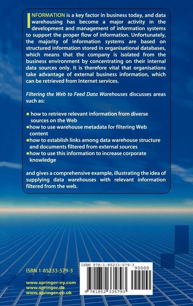Produktbild: Filtering the Web to Feed Data Warehouses