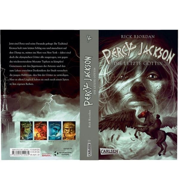 Produktbild: Die letzte G&ouml;ttin / Percy Jackson Band 5