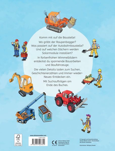 Produktbild: Mein gro&szlig;es Wimmelbuch Baustelle