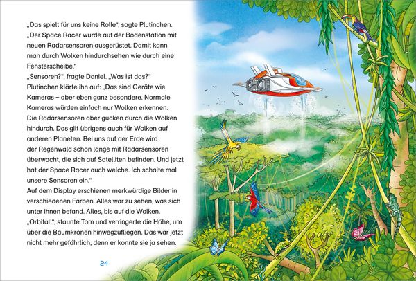 Produktbild: Der kleine Major Tom, Band 8: Verloren im Regenwald