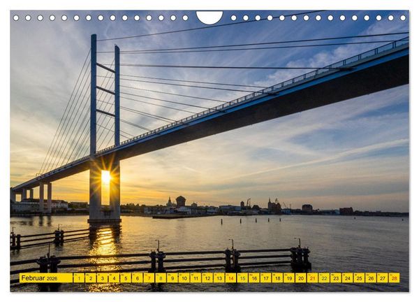 Produktbild: Br&uuml;cken im deutschsprachigen Raum (Wandkalender 2026 DIN A4 quer), CALVENDO Monatskalender