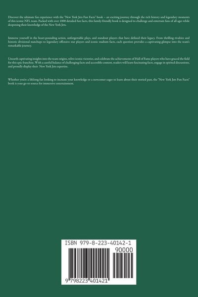 Produktbild: New York Jets Fun Facts