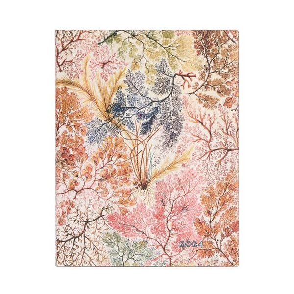 Produktbild: Paperblanks 2024 Anemone William Kilburn 12-Month Flexi Ultr