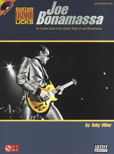 Produktbild: Joe Bonamassa Legendary Licks - An Inside Look at the Guitar Style of Joe Bonamassa (Book/Online Audio)