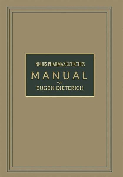 Produktbild: Neues Pharmazeutisches Manual