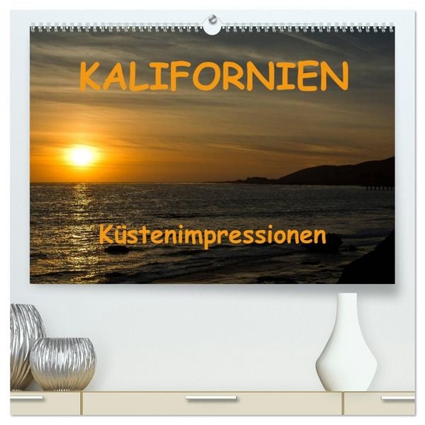 Produktbild: KALIFORNIEN K&uuml;stenimpressionen (hochwertiger Premium Wandkalender 2026 DIN A2 quer), Kunstdruck in Hochglanz