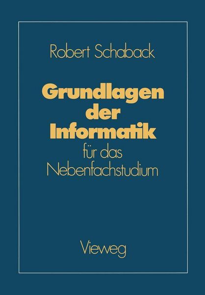 Produktbild: Grundlagen der Informatik