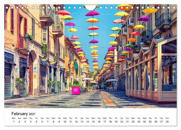 Produktbild: Dazzling Italy (Wall Calendar 2027 DIN A4 landscape), CALVENDO 12 Month Wall Calendar
