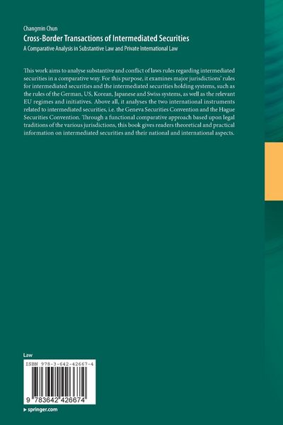 Produktbild: Cross-border Transactions of Intermediated Securities