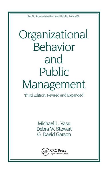 Produktbild: Organizational Behavior and Public Management, Revised and Expanded