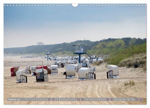 Produktbild: Usedom - Perle an der Ostsee (Wandkalender 2027 DIN A3 quer), CALVENDO Monatskalender
