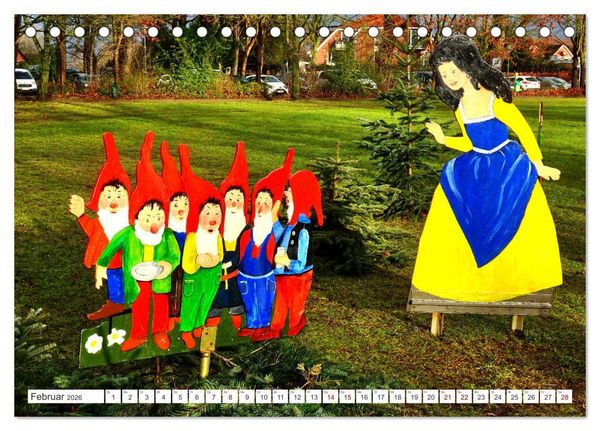 Produktbild: Deutsche M&auml;rchen (Tischkalender 2026 DIN A5 quer), CALVENDO Monatskalender