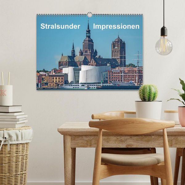 Produktbild: Stralsunder Impressionen (Wandkalender 2026 DIN A3 quer), CALVENDO Monatskalender