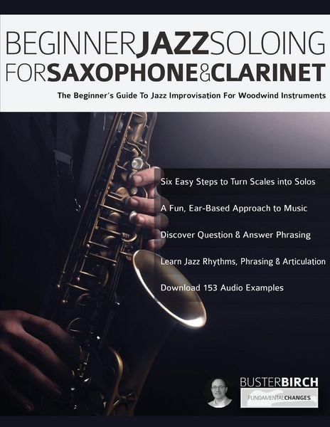 Produktbild: Beginner Jazz Soloing for Saxophone & Clarinet