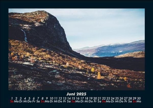 Produktbild: Berge 2025 Fotokalender DIN A5