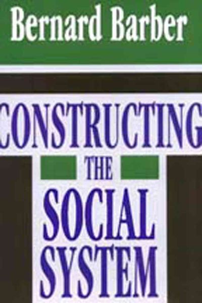 Produktbild: Barber, B: Constructing the Social System
