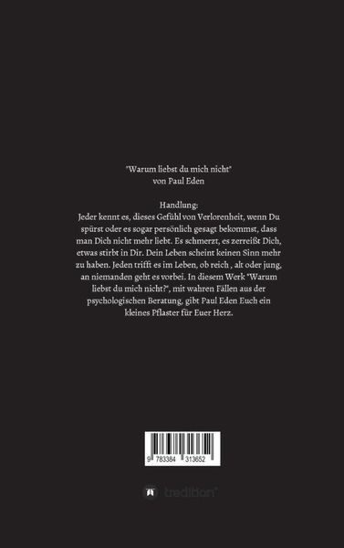 Produktbild: Warum liebst du mich nicht