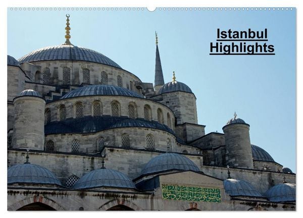 Produktbild: Istanbul Highlights (Wandkalender 2026 DIN A2 quer), CALVENDO Monatskalender