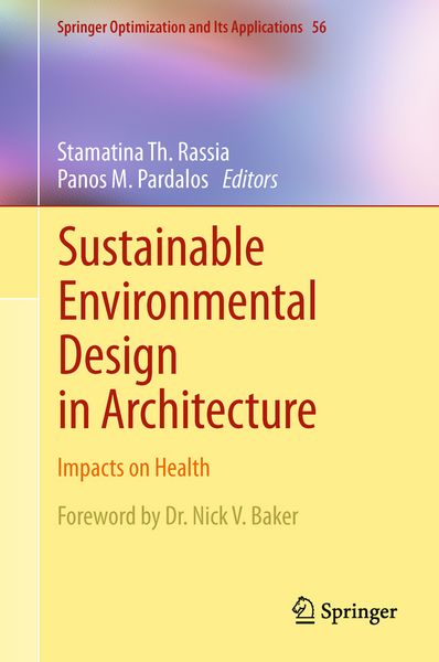 Produktbild: Sustainable Environmental Design in Architecture