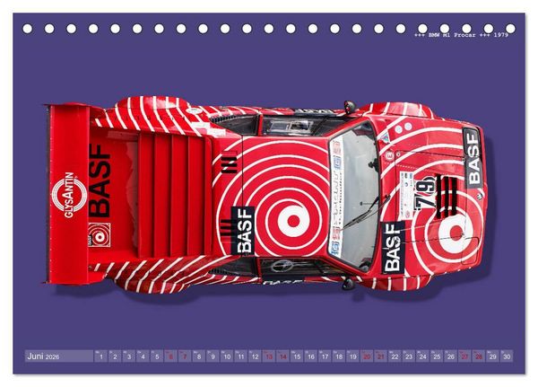 Produktbild: Tourenwagen Classics (Tischkalender 2026 DIN A5 quer), CALVENDO Monatskalender