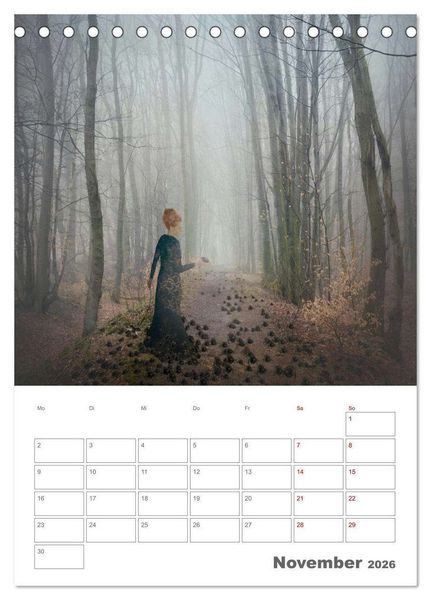 Produktbild: Surrealistische Reisen (Tischkalender 2026 DIN A5 hoch), CALVENDO Monatskalender