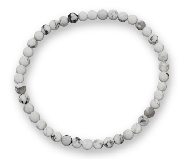 Produktbild: Howlith Edelsteinarmband 3-4mm, J748-17