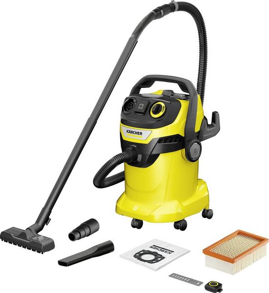 Produktbild: K&auml;rcher Home & Garden WD 5 Control P 25/5/22 1.628-317.0 Nass-/Trockensauger 1200 W 25 l halbautomatische Filterreinigung