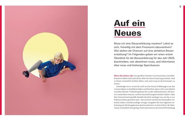 Produktbild: Steuererkl&Atilde;&curren;rung 2024/2025 - Arbeitnehmer, Beamte