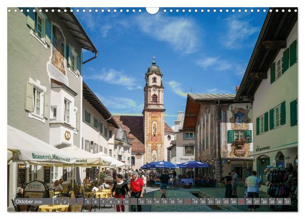 Produktbild: Rund um Bayern (Wandkalender 2026 DIN A3 quer), CALVENDO Monatskalender
