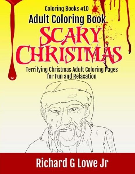 Produktbild: Adult Coloring Book Scary Christmas
