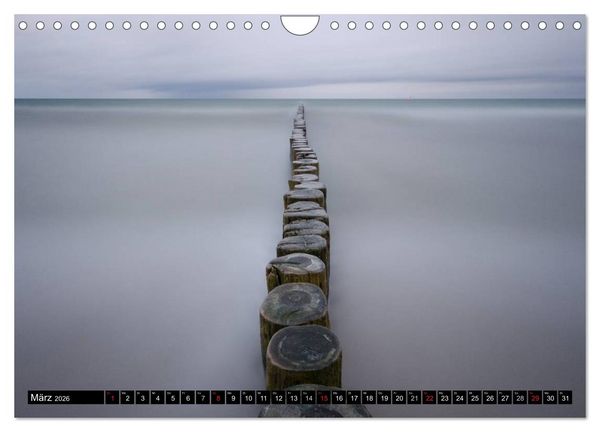 Produktbild: Binz Zingst 2026 (Wandkalender 2026 DIN A4 quer), CALVENDO Monatskalender