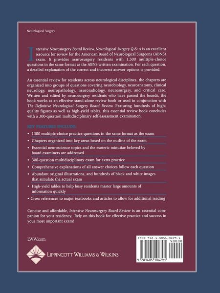 Produktbild: Intensive Neurosurgery Board Review