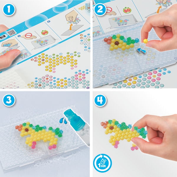 Produktbild: Aquabeads Einhorn Freunde Bastelset