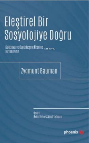 Produktbild: Elestirel Bir Sosyolojiye Dogru