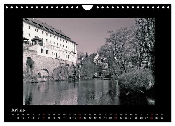 Produktbild: Sch&ouml;nheit an der Moldau - Cesky Krumlov (Wandkalender 2026 DIN A4 quer), CALVENDO Monatskalender