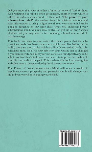 Produktbild: THE POWER OF YOUR SUBCONSCIOUS MIND