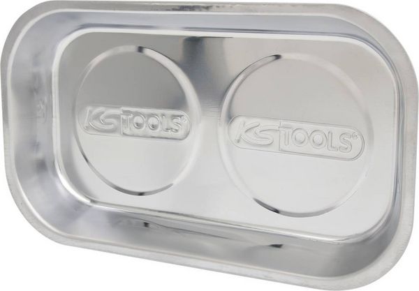 Produktbild: KS Tools 800.0151 Edelstahl Magnet-Teller, 140x240mm